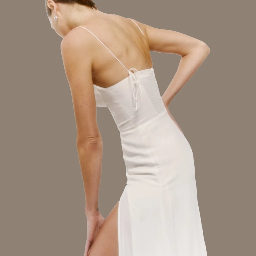 Reformation Juliette - Ivory - Picture 4 of 15